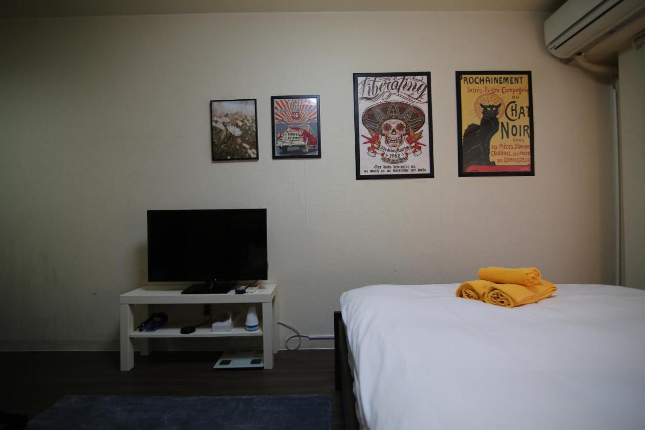 Kb House Shinjuku Double Room Free Poket Wifi! Tokyo Esterno foto
