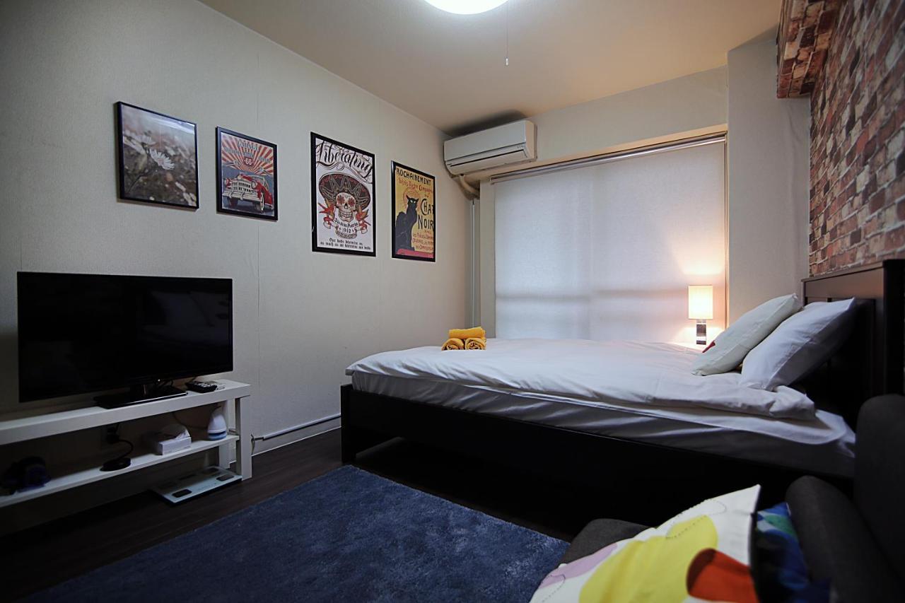 Kb House Shinjuku Double Room Free Poket Wifi! Tokyo Esterno foto