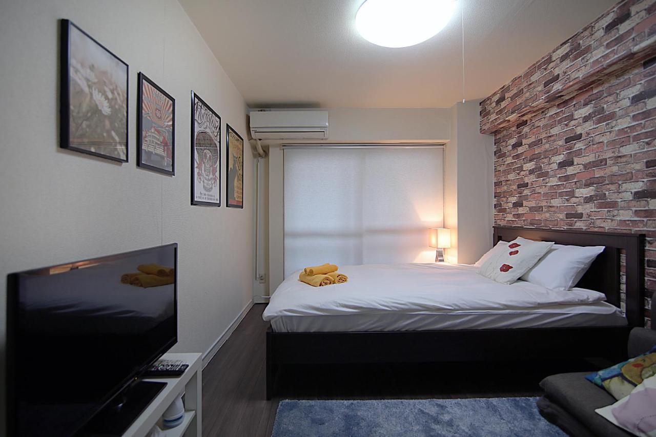 Kb House Shinjuku Double Room Free Poket Wifi! Tokyo Esterno foto